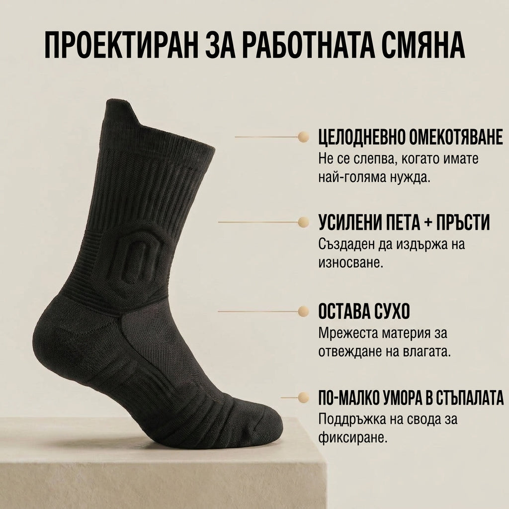 GroundGuard™ работни чорапи