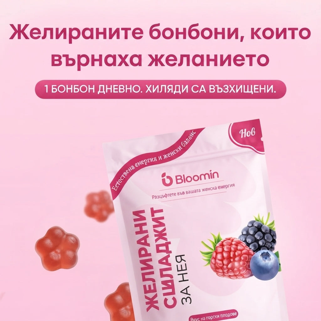 Bloomin желирани таблетки с шиладжит
