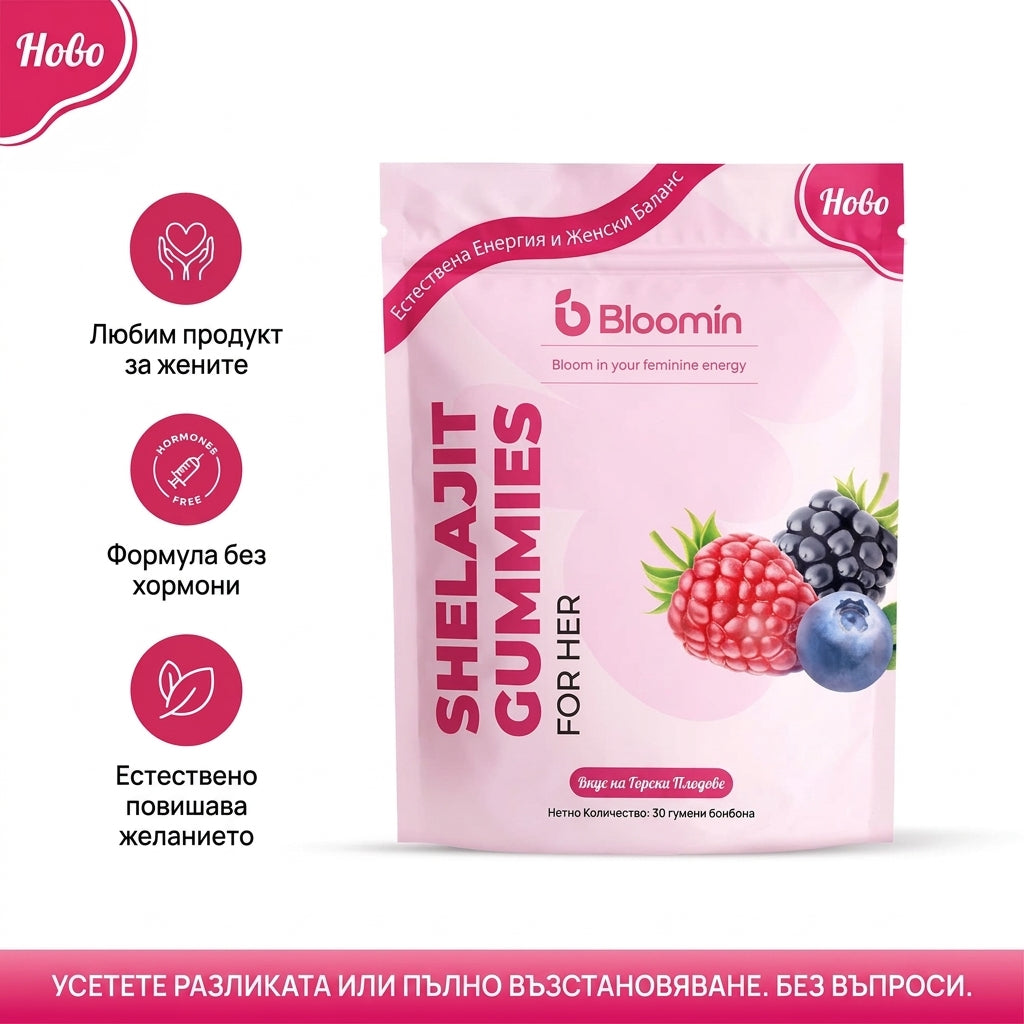 Bloomin желирани таблетки с шиладжит