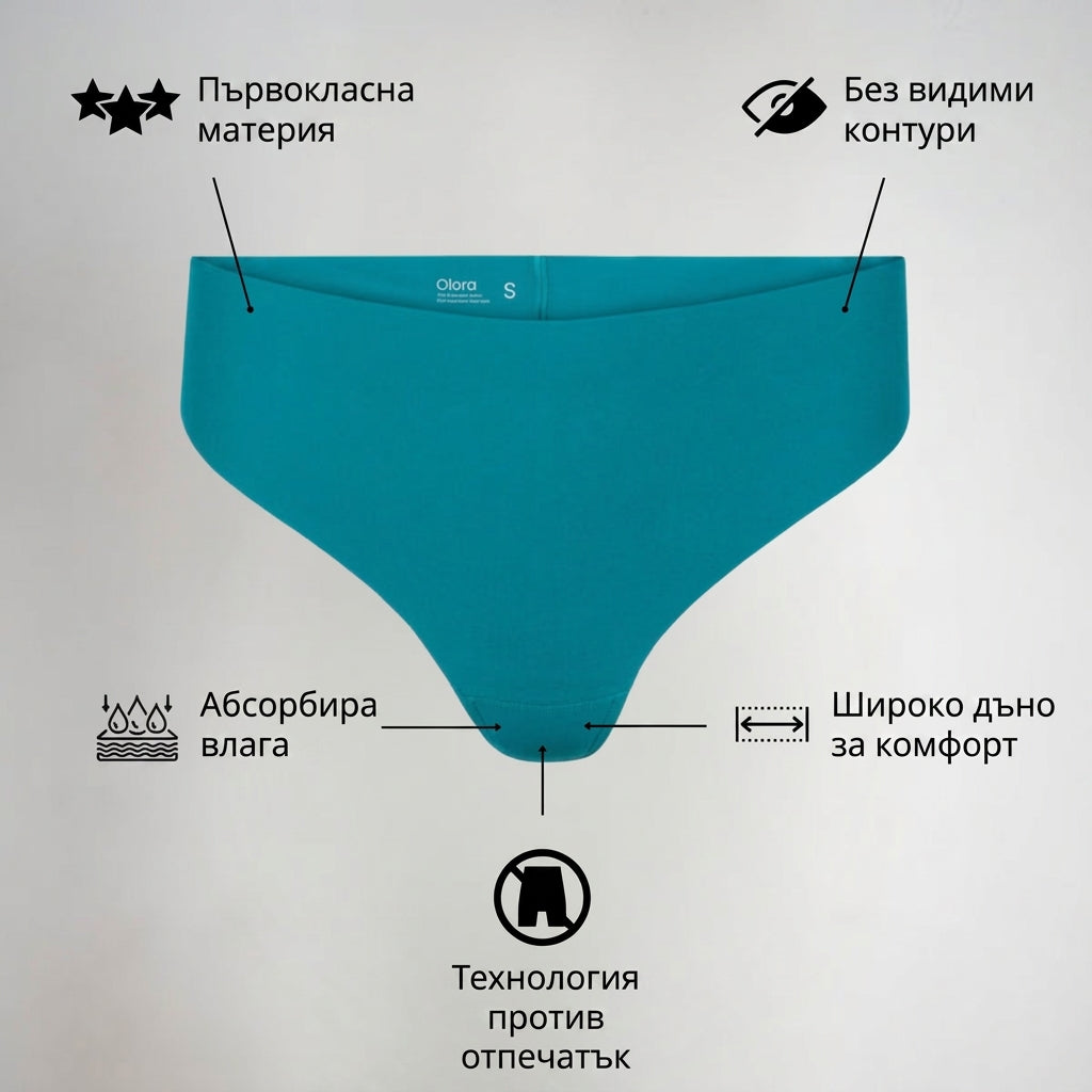 Olora Невидими прашки с висока талия против очертаване