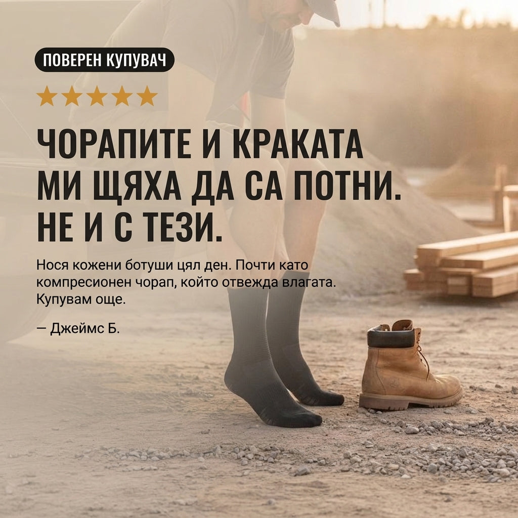 GroundGuard™ работни чорапи